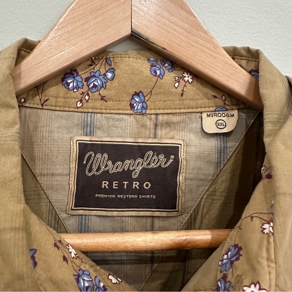 Wrangler Retro Snap shirt XXL - Picture 8 of 8